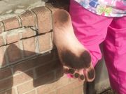 Elizabeth Townsend's Dirty Feet