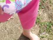 Elizabeth Townsend's Dirty Feet