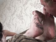 Nikki - clean my dirty soles!