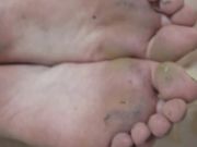 Lady Delia - Real Srinky and Dirty Big Feet