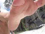 Bratty Foot Girls - Goddess Sasha Foxxx - Sasha's Poolside Foot Bitch