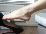 Glam Worship - Miss Ella Jolie - Ella's Foot Junky Tease