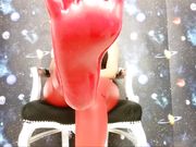 Herrin Adriana - Latex Footjob