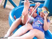 Soles of Silk - So Silly on the Slide