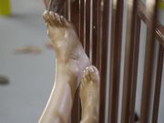 Liza's Late Night Goth Feet Flexing in Your Face