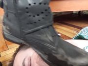 UNDER GIRLS FEET - Oh yeah, swallow this dirt