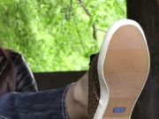 Upcycle - Natalie reviews her new cheetah print Keds