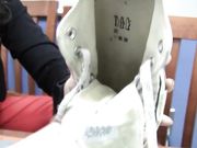 Upcycle - Viv's Converse shoe