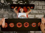 Russian Fetish - Leya goes crazy - Tickle hell in stocks and all toes tied