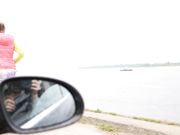 Russian Fetish - Public Pick Up II - Tickling Sportgirl�s feet Under the Rain