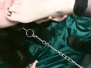 Asian Mistress Nylon Feet Lesbian Worship