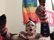 Knee Socks And Orgasm