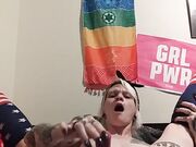 Knee Socks And Orgasm