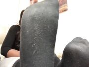 Ebony Mistress Sweaty Socks