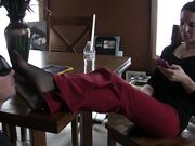 Goddess Pathi-Worship my sweaty nylon