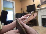 Milf dirty foot cleaning