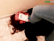 Elisa sweaty socks sniff