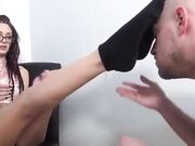 Misstress Sablique's Sweaty Boot Feet