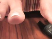 Mistress Selena-boot & sweaty feet