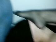 Amateur Nylon Foot Domination - Slavery