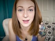 Ginger babe dirty talk and feet soles joi pov
