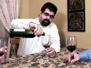 Footjob - Wife Closes Under Table Business Deal