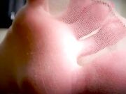 Olivia Rose-worship my sweaty nylon feet