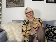 Mistress all day long sweaty nylon feet