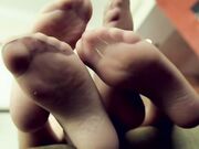 FeetWeek - Kneel and Admire Blondes' Nylon Footsies