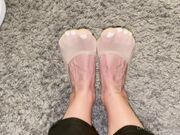 Amazing Sweaty Nylon Feet