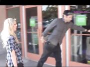 Blonde Teen Public Feet Slave