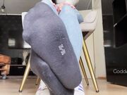 Mistress's Perfect Sweaty Black Socks