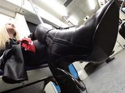 Boots Worship Boots Bitch German Blonde