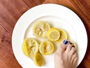 Lemon stomping squeeze