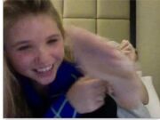 Soles on webcam chatroulette