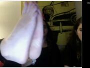 Soles on webcam chatroulette
