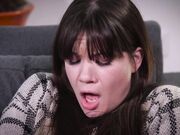 Female Black Pantyhose Feet Licking