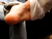 Jamie Daniels-boot and sweaty socks sniff