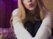 blonde amateur babe sexy soft soles feet joi pov