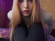 blonde amateur babe sexy soft soles feet joi pov