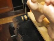 Latina girl tickled in stocks