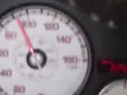 girl with size 8 feet driving high speed