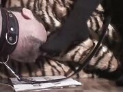 Goddess Gloria-very sweaty nylon feet