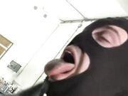 Mistress Kelly-boot and nylon feet sniff