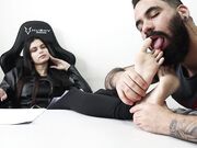 Emily Foxx-Boot and sweaty socks