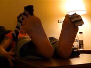 Milf Ayten socks feet