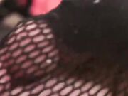 Mistress Shea-sweaty nylon feet