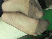 Mature Female Nylons Feet #6