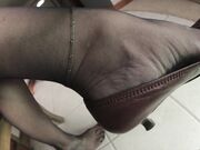 Mature Female Nylons Feet #14