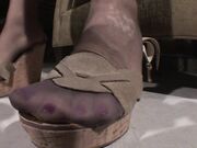 Mature Female Nylons Feet #27